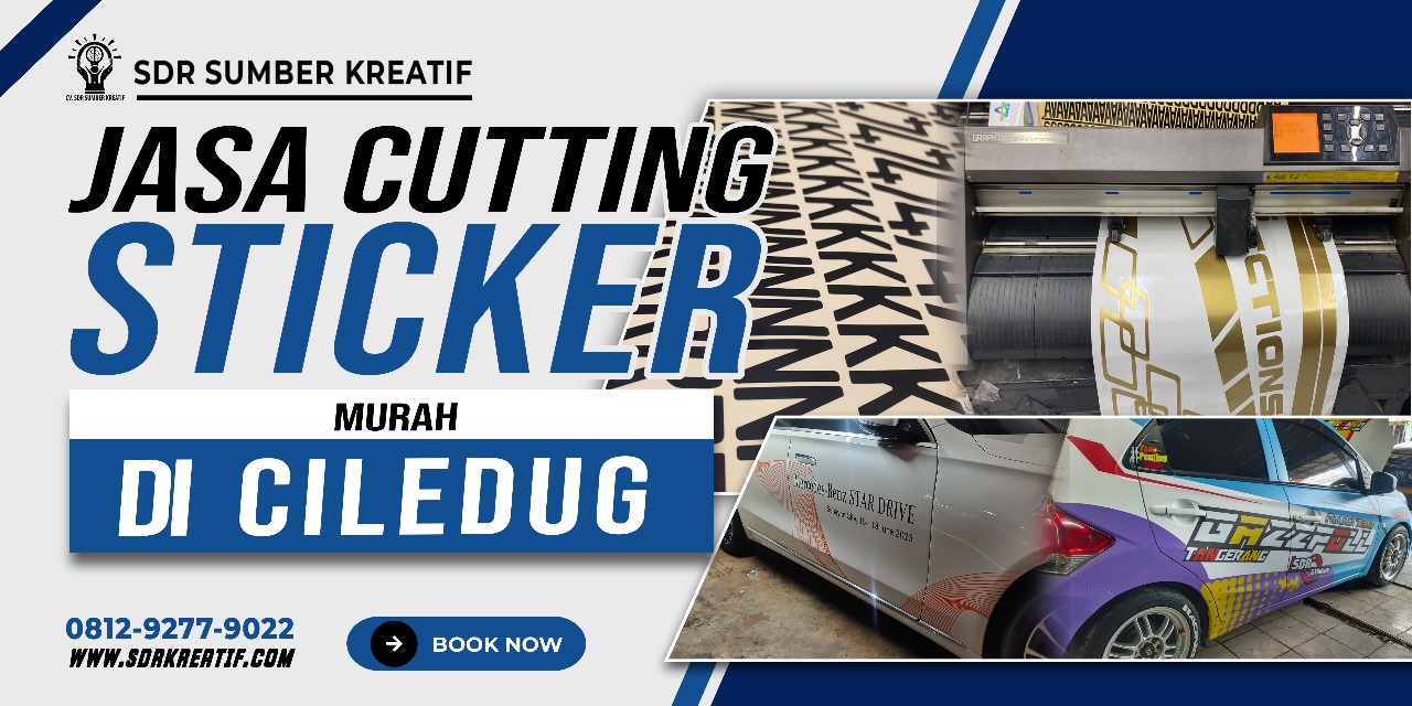 Jasa cutting sticker ciledug murah